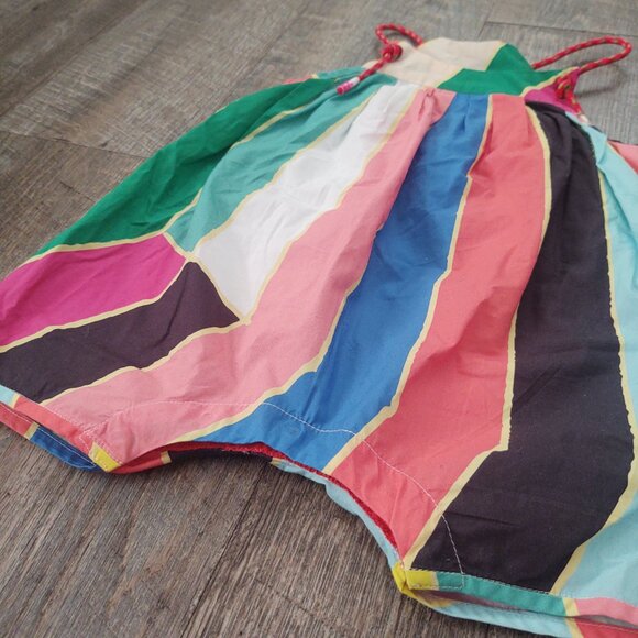 * TiA CiBANi Balao Romper Rainbow Stripe Onesie sz 3M - Picture 4 of 6